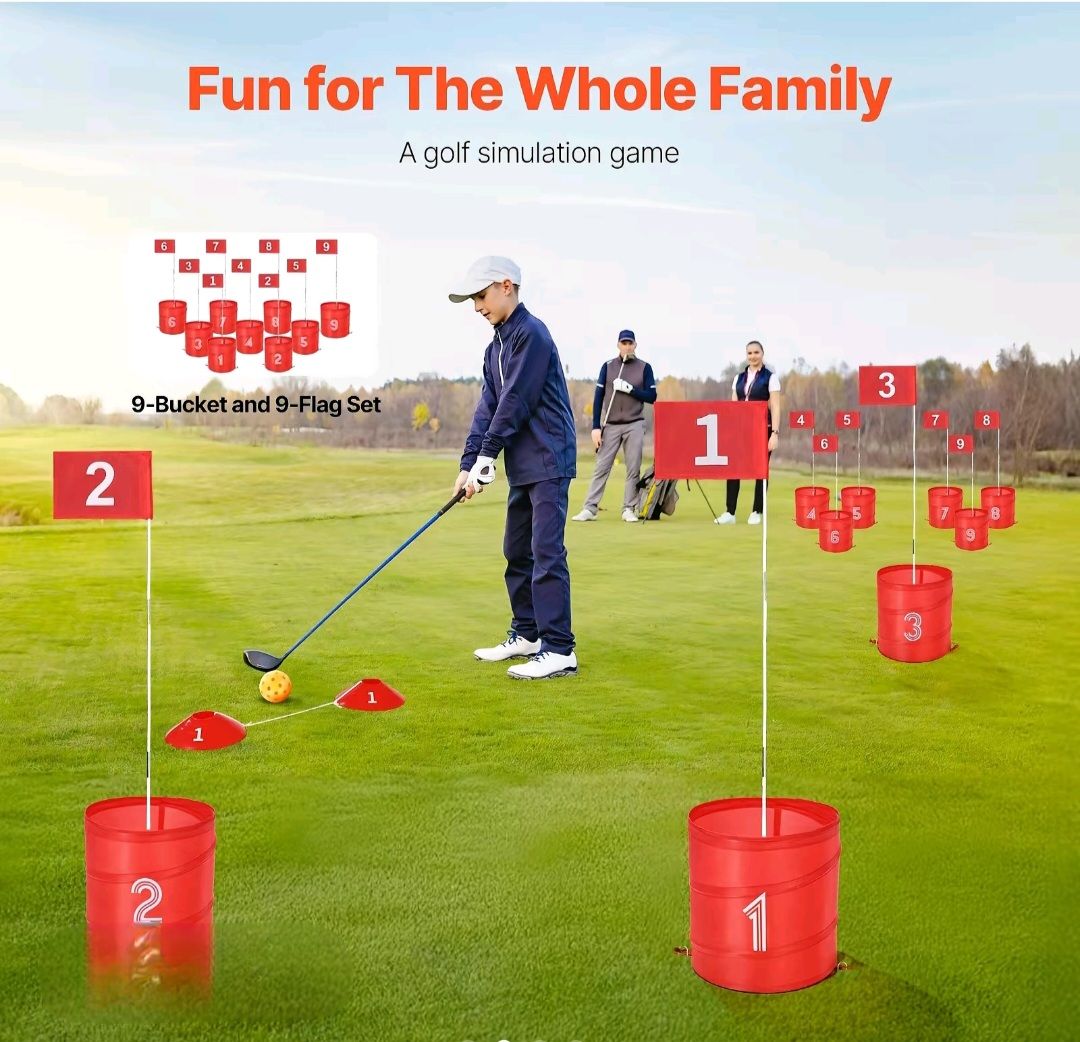 Giant Bucket Golf